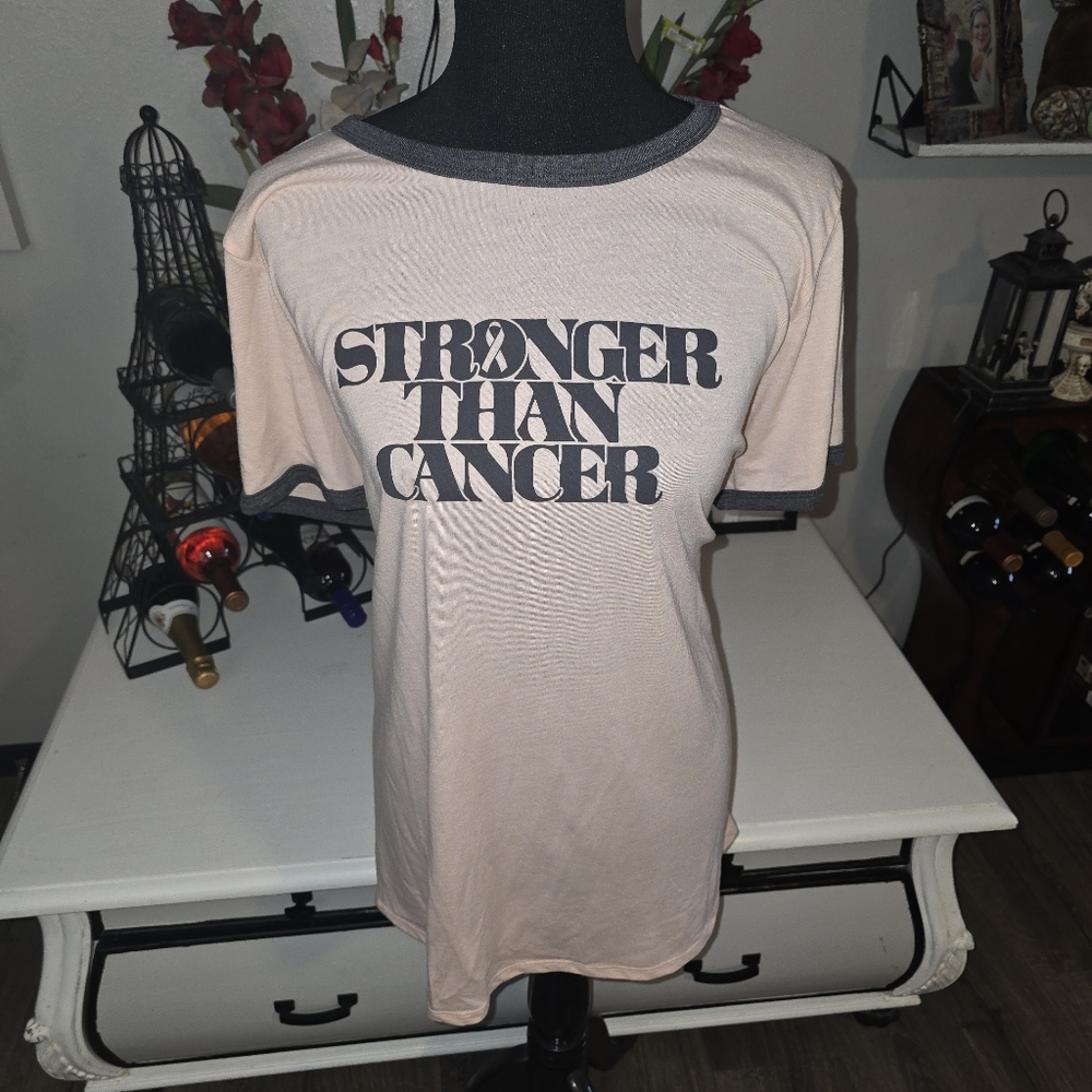 Torrid Pink and Gray Graphic Tee - Short Sleeve